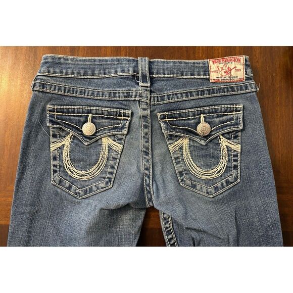True Religion Jeans‎ Women's Sz 28 Bootcut Low Rise - Picture 4 of 6